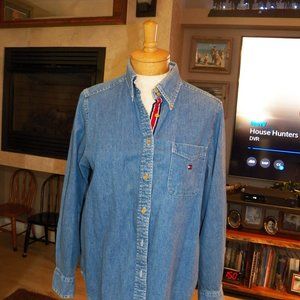 Tommy Hilfiger Denim Shirt size 6